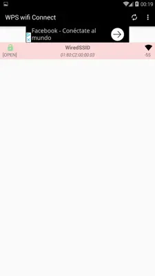 WPS wifi Connect android App screenshot 1